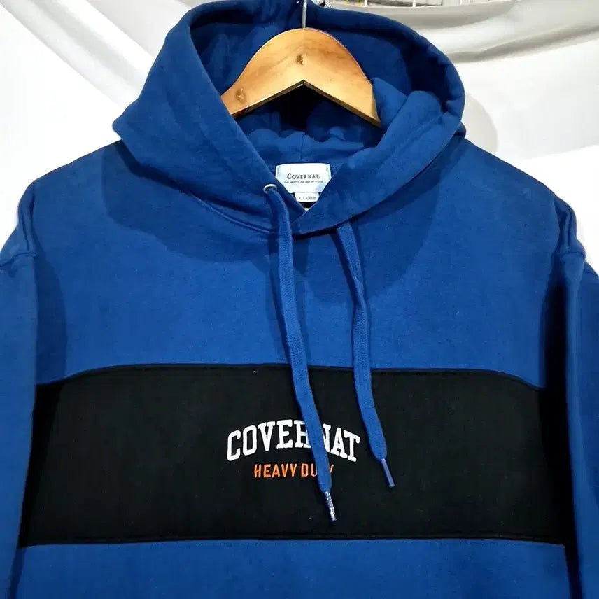 [SOLD OUT] [L]커버낫 컬러블록 후드티(만원샵)