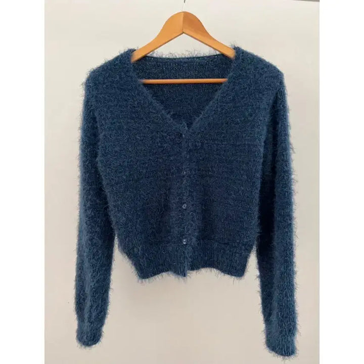 [BUNJANG] Teal Cardigan / 청록 가디건