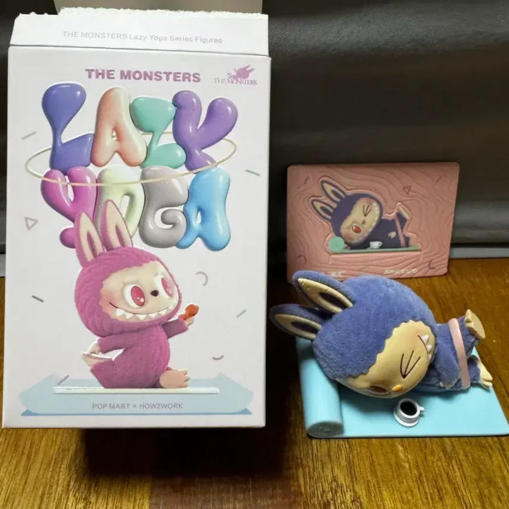 [BUNJANG] POP MART Labubu Lazy Yoga Series Americano Figure / 팝마트 라부부 나른한 요가 시리즈 아메리카노