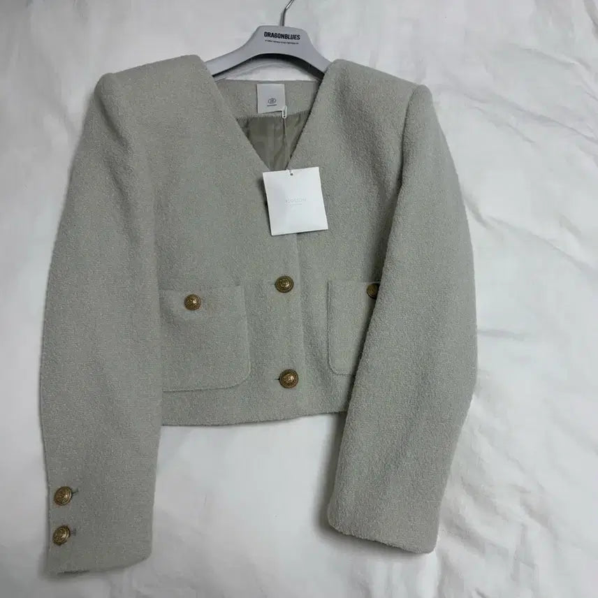 [BUNJANG] Blossom H Company V-Neck Jacket / 블러썸에이치컴퍼니 코 브이넥 자켓