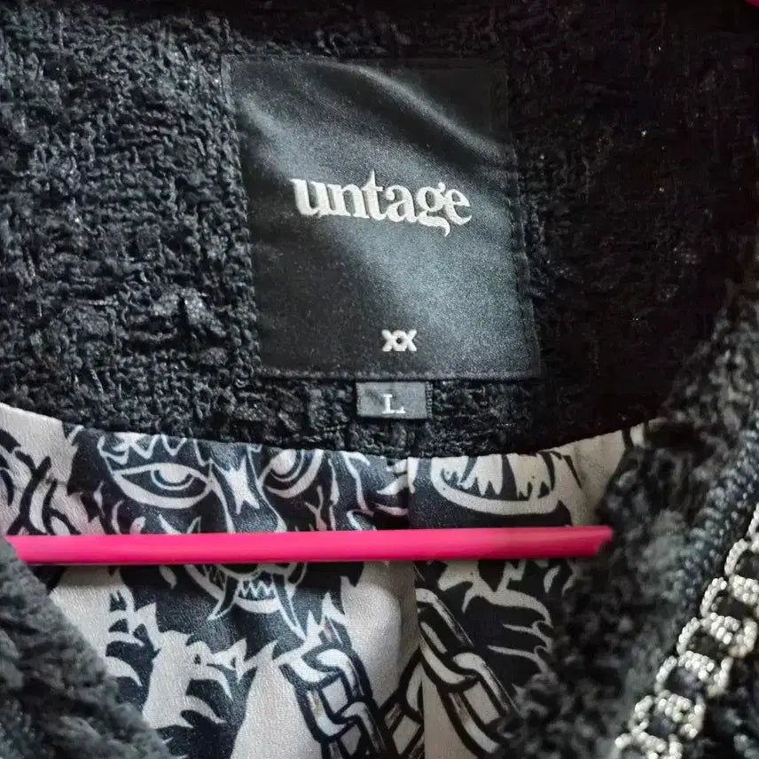 [BUNJANG] Unget Chain Fringe Tweed Jacket / 언지티 체인 프린지 트위드 자켓