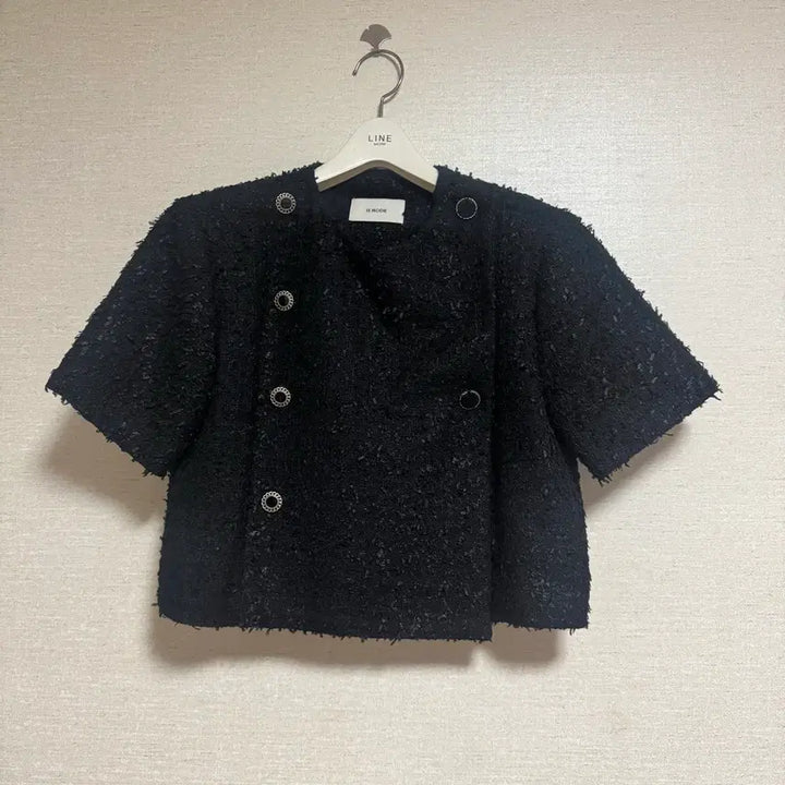 [BUNJANG] Tweed Cropped Jacket / 크롭 트위드 자켓