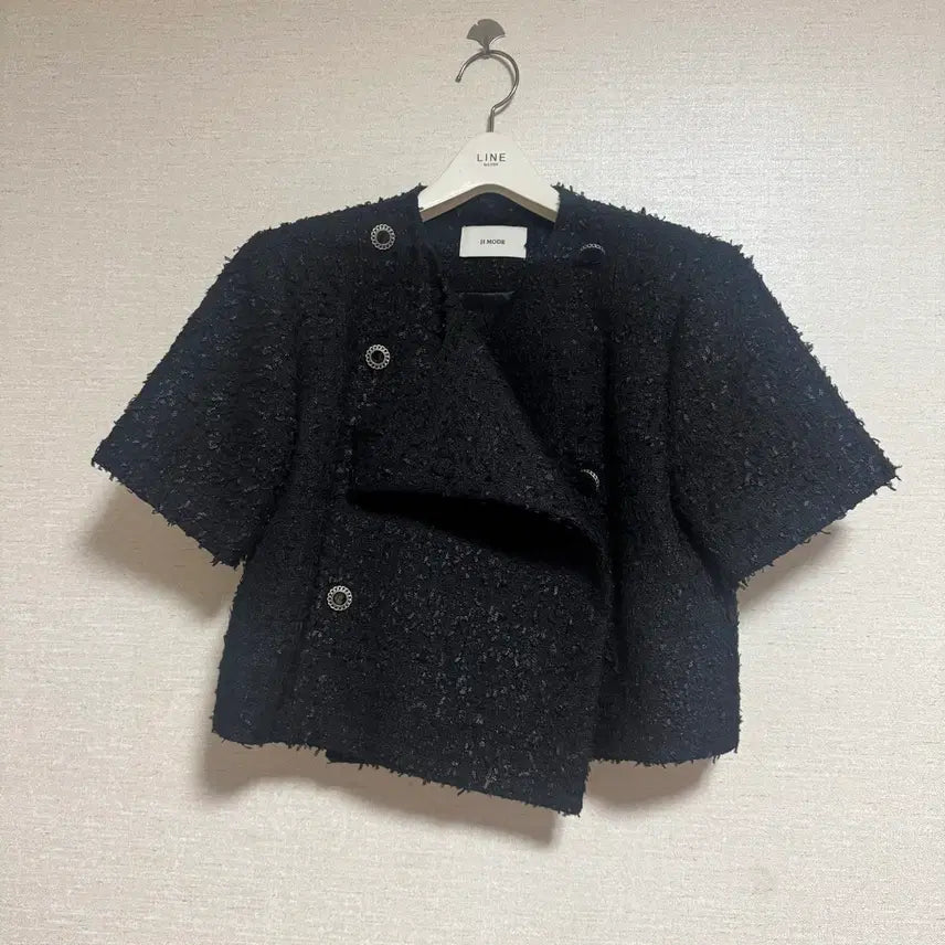 [BUNJANG] Tweed Cropped Jacket / 크롭 트위드 자켓