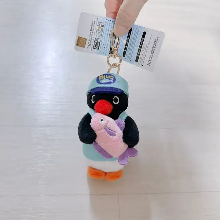 [BUNJANG] Pingu Keyring / 물고기 핑구 정품 인형 키링 / 새상품