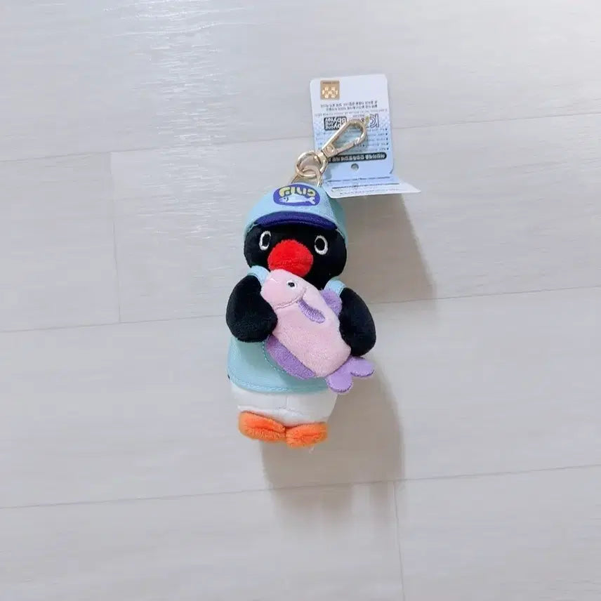 [BUNJANG] Pingu Keyring / 물고기 핑구 정품 인형 키링 / 새상품
