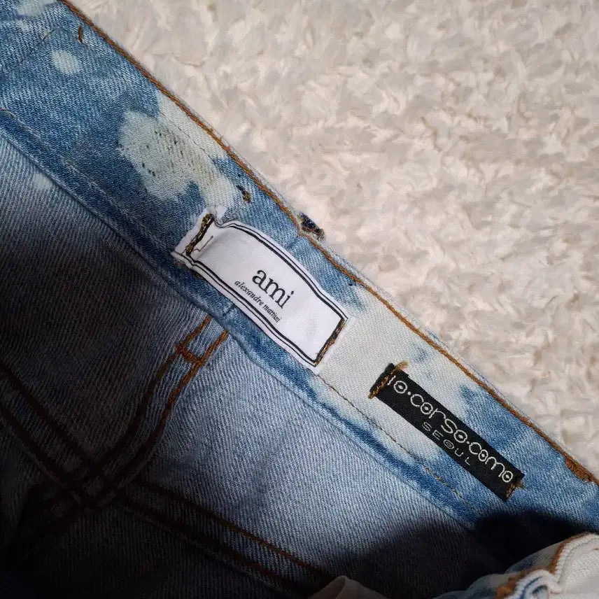 [BUNJANG] Ami Denim Pants / (마지막특가) ami 데님팬츠