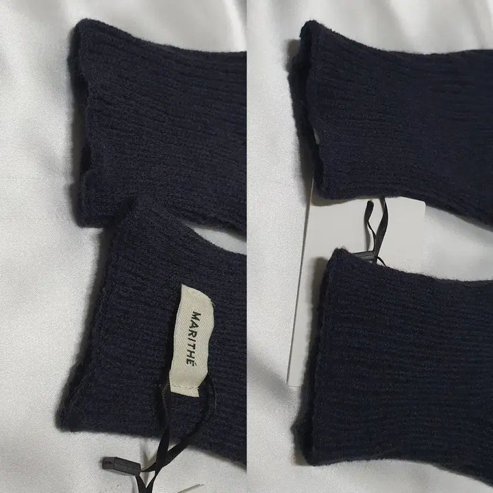 [BUNJANG] Marithe Francois Girbaud Navy Muffler and Gloves Set / 네이비 마리떼 프랑소와 저버 머플러 앤 글러브 목도리 장갑