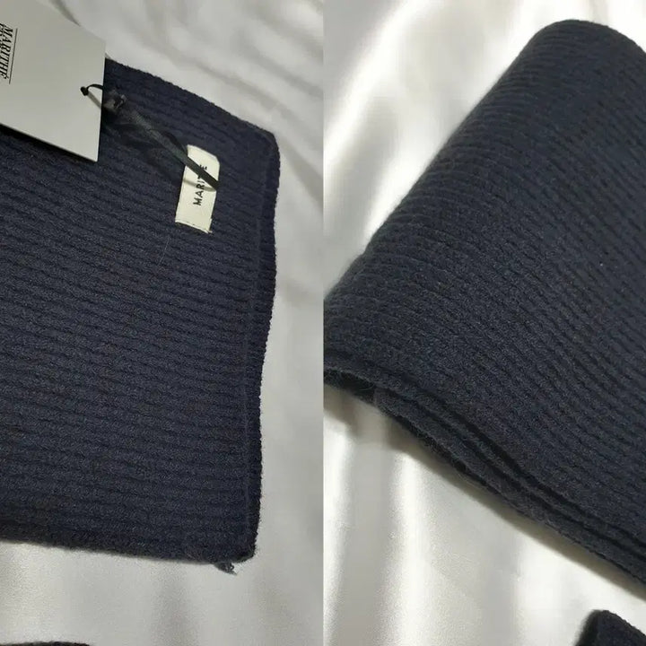 [BUNJANG] Marithe Francois Girbaud Navy Muffler and Gloves Set / 네이비 마리떼 프랑소와 저버 머플러 앤 글러브 목도리 장갑