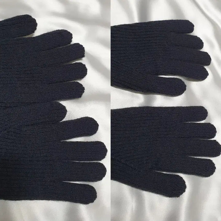 [BUNJANG] Marithe Francois Girbaud Navy Muffler and Gloves Set / 네이비 마리떼 프랑소와 저버 머플러 앤 글러브 목도리 장갑