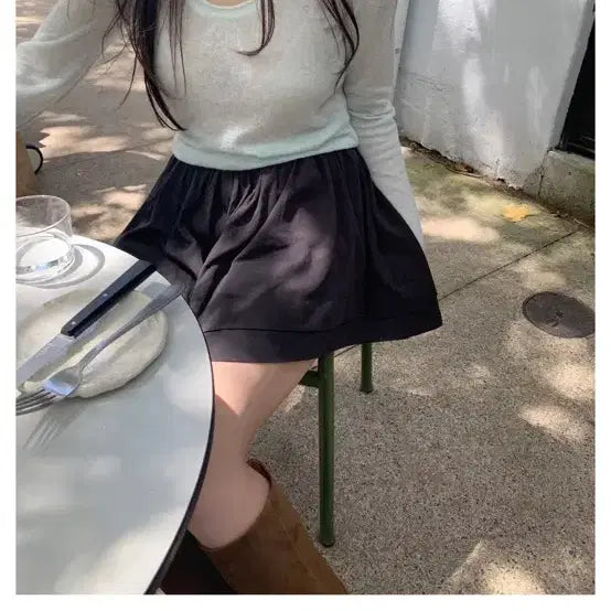 [BUNJANG] U-neck Knit Top / Leeds u넥 니트 민트