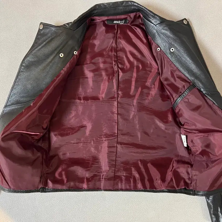 [BUNJANG] Made in KOREA Genuine Leather Rider Jacket / 무료배송 - Made in KOREA 집시 소가죽 리얼 레더 라이더 자켓