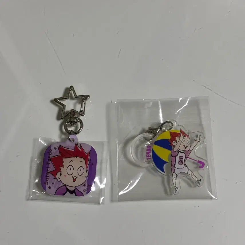 [BUNJANG] Haikyuu Tendo Pop! Pop! Keychain Umbrella Keychain Tendo / 하이큐 popn 팝잉 참 키링 텐도, 우산 키링 우산챰 텐도