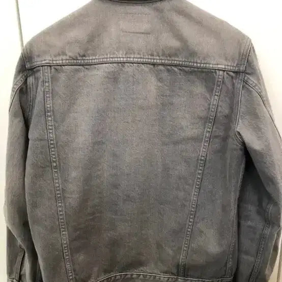[BUNJANG] Deluxe Japanese Black Denim Trucker Jacket / deluxe 디럭스 재팬 흑청 트러커 데님자켓