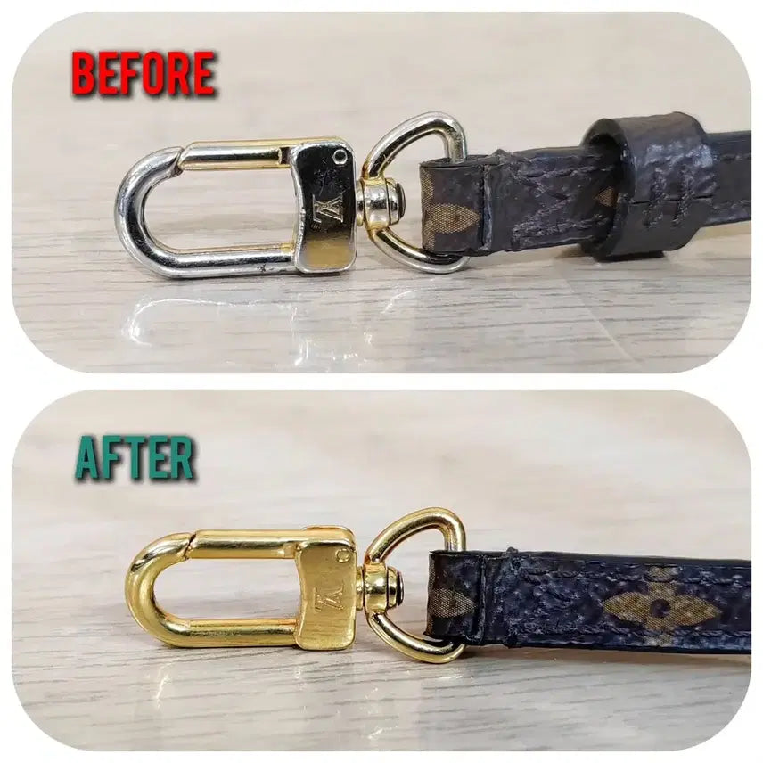 [BUNJANG] Louis Vuitton Bag Restoration Services / 루이비통백 도금 [명품 복원, 컬러 체인지, 밑창 보강, 도금 등]