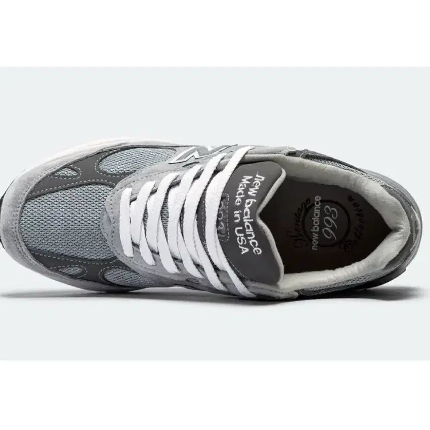 [BUNJANG] New Balance 993 Gray Suede Sneakers / 뉴발란스 993 그레이 MADE USA 스웨이드 운동화 MR993GL