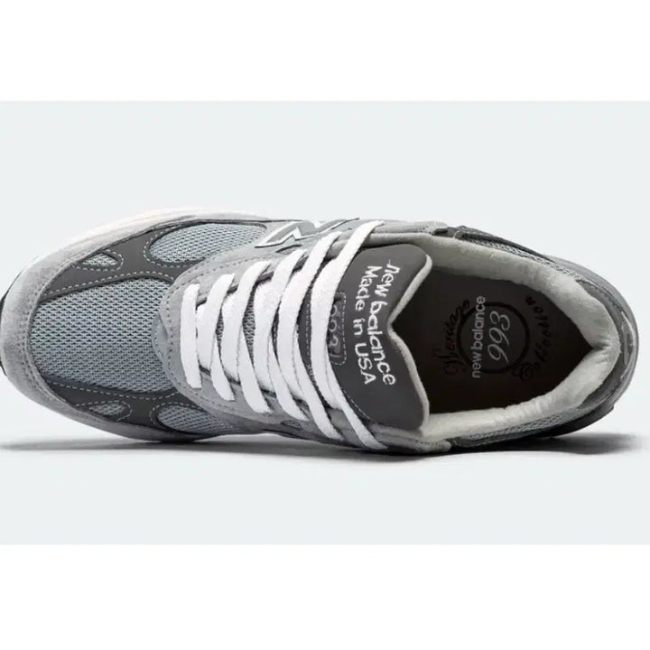 [BUNJANG] New Balance 993 Gray Suede Sneakers / 뉴발란스 993 그레이 MADE USA 스웨이드 운동화 MR993GL
