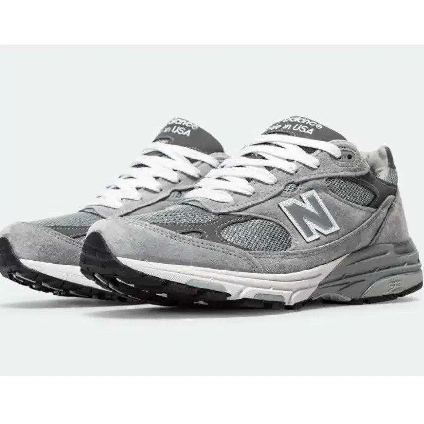 [BUNJANG] New Balance 993 Gray Suede Sneakers / 뉴발란스 993 그레이 MADE USA 스웨이드 운동화 MR993GL