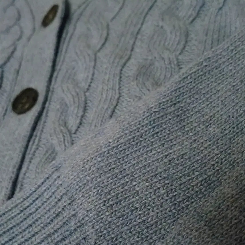 [BUNJANG] SPAO V-neck Knit Cardigan Gray / 스파오 브이넥 니트 가디건 그레이색