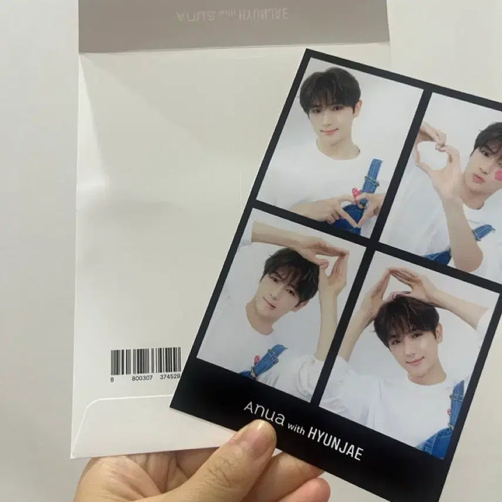 [BUNJANG] Anua The Boyz Hyunjae Photocard / 아누아 더보이즈 현재 포토카드 포장상태로 드려요