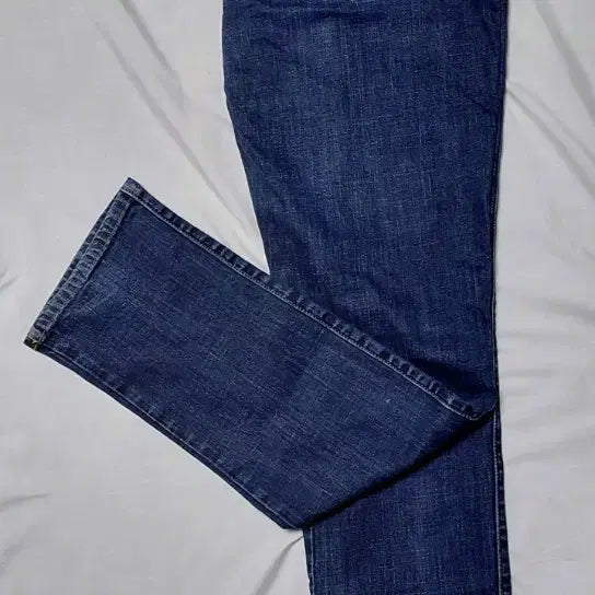 [BUNJANG] FUBU Dark Indigo Slim Straight Denim / [33] 푸부 다크 인디고 슬림 스트레이트 데님 (스판 함유)