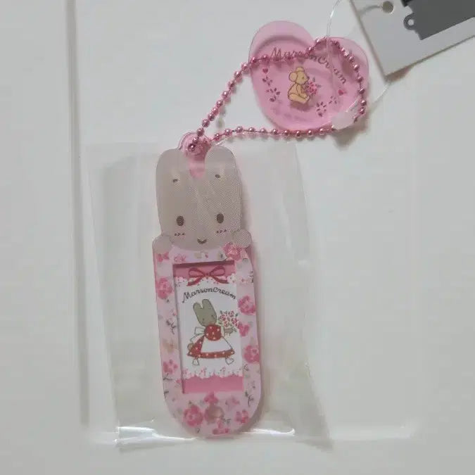 [BUNJANG] Sanrio Marron Cream Name Tag Keyring / 산리오 네임택 키링 마론크림