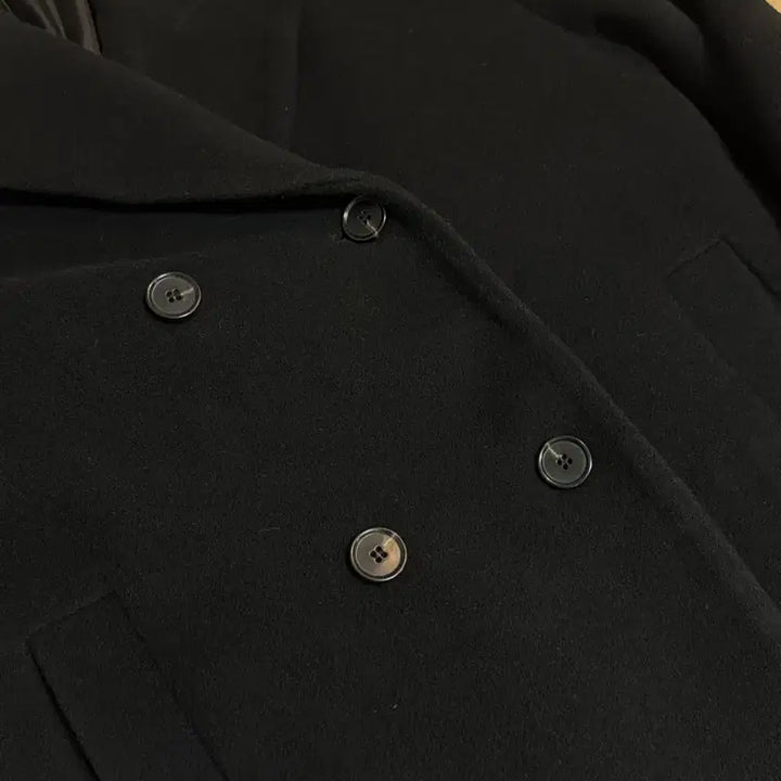 [BUNJANG] COS Double Breasted Coat - Black / [38] 코스 cos 더블 브레스트 코트 블랙