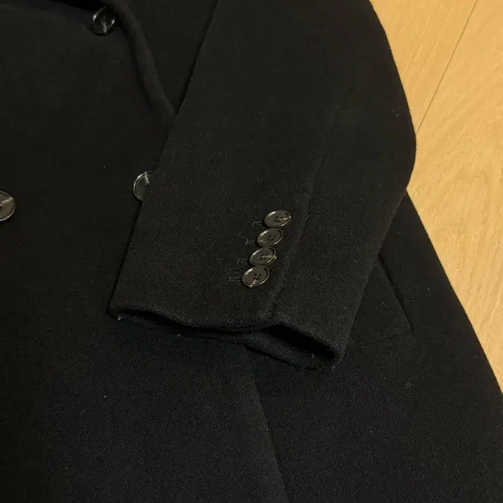 [BUNJANG] COS Double Breasted Coat - Black / [38] 코스 cos 더블 브레스트 코트 블랙