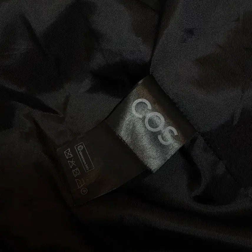 [BUNJANG] COS Double Breasted Coat - Black / [38] 코스 cos 더블 브레스트 코트 블랙