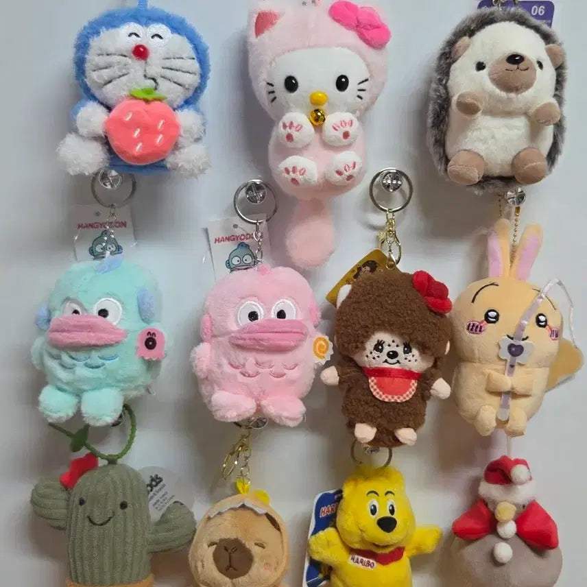 [BUNJANG] Character Keyrings (2+1) / 캐릭터키링들(2+1)