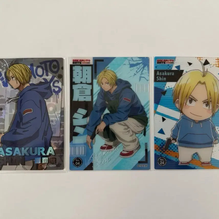 [BUNJANG] Sakamoto Days Asakura Shin Photocard Bundle Set / 사카모토데이즈 사카데이 아사쿠라신 포토카드 일괄