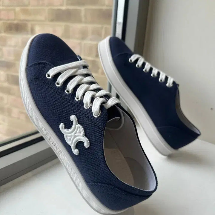 [BUNJANG] Celine Jane Low Canvas Sneakers (Size 36) / (새상품,정품)셀린느 캔버스 제인 로우 스니커즈 36