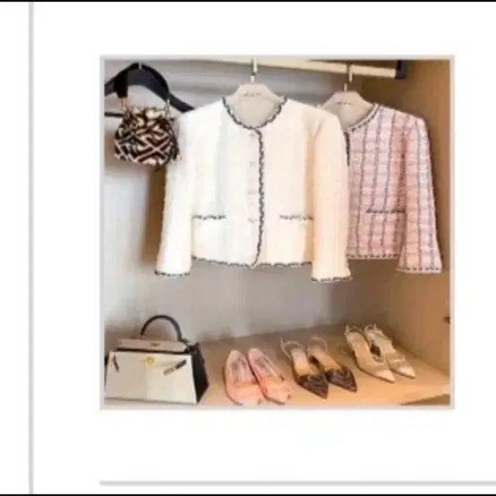 [BUNJANG] H.S Limited Tweed Jacket / 헤이에스 리미티드 트위드 자켓