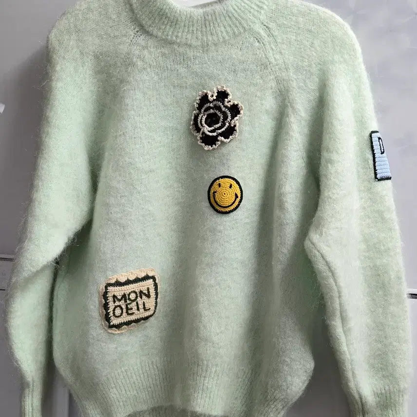 [SOLD OUT] 산드로 스마일리 콜라보레이션 니트
