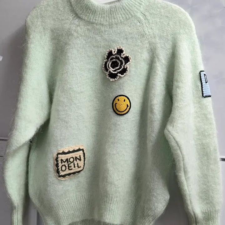 [SOLD OUT] 산드로 스마일리 콜라보레이션 니트