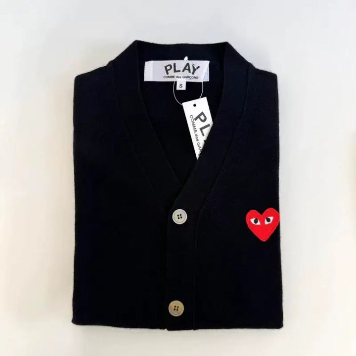 [BUNJANG] Comme des Garcons V-Neck Cardigan (Men's) / (새상품, 정품)꼼데가르송 V넥 가디건, 남성용