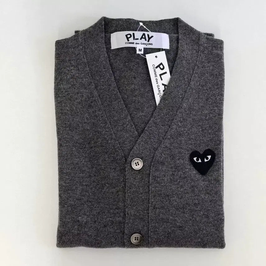 [BUNJANG] Comme des Garcons V-Neck Cardigan (Men's) / (새상품, 정품)꼼데가르송 V넥 가디건, 남성용