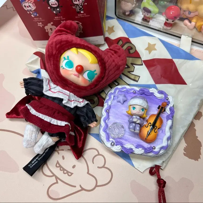 [BUNJANG] Pop Mart Molly Why So Serious Doll Keyring (Authentic) / 정품 팝마트 몰리 와이소시리어스  인형키링