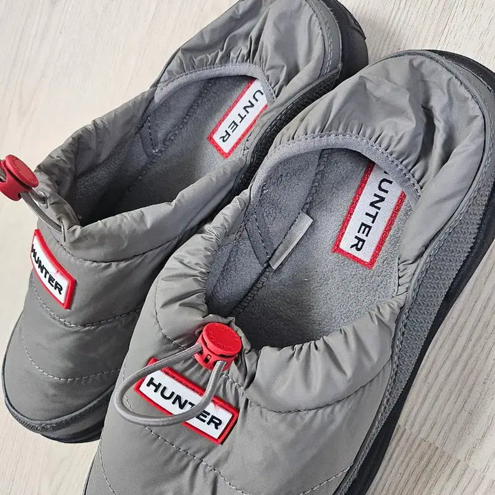 [BUNJANG] Hunter Puff Slippers Gray / 헌터 퍼프 슬리퍼 그레이