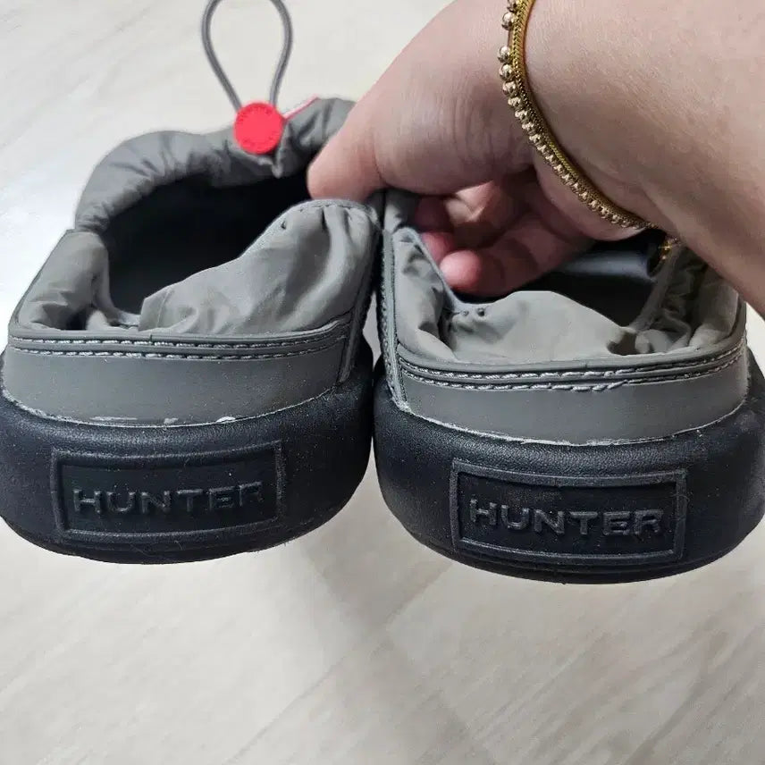 [BUNJANG] Hunter Puff Slippers Gray / 헌터 퍼프 슬리퍼 그레이