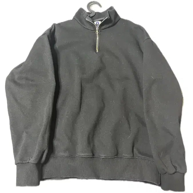 [BUNJANG] Potato Club Half Zip-Up Sweatshirt / Potato club 하프집업