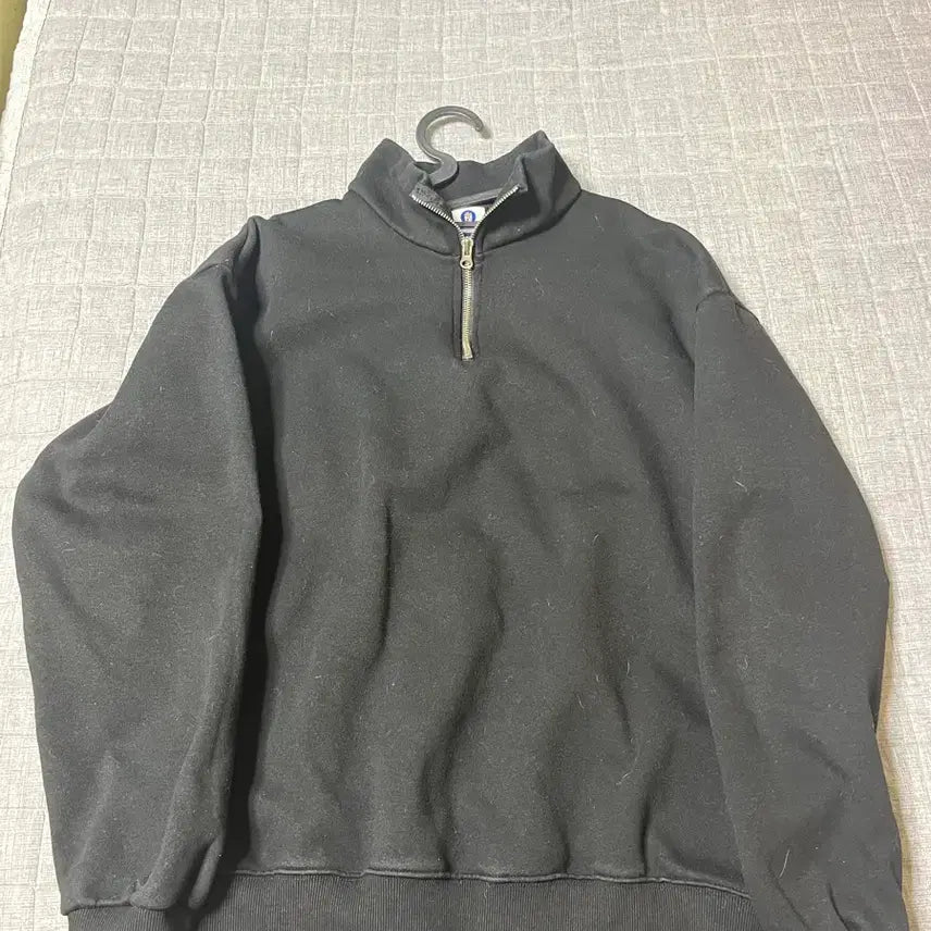 [BUNJANG] Potato Club Half Zip-Up Sweatshirt / Potato club 하프집업