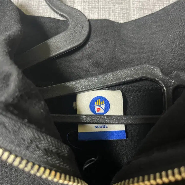 [BUNJANG] Potato Club Half Zip-Up Sweatshirt / Potato club 하프집업