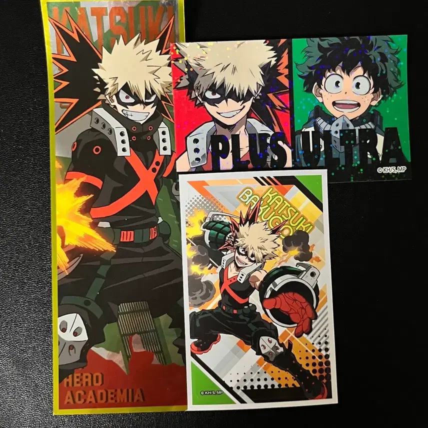 [BUNJANG] My Hero Academia Bakugo Sticker Bundle Set / 나의 히어로 아카데미아 나히아 바쿠고 스티커 일괄