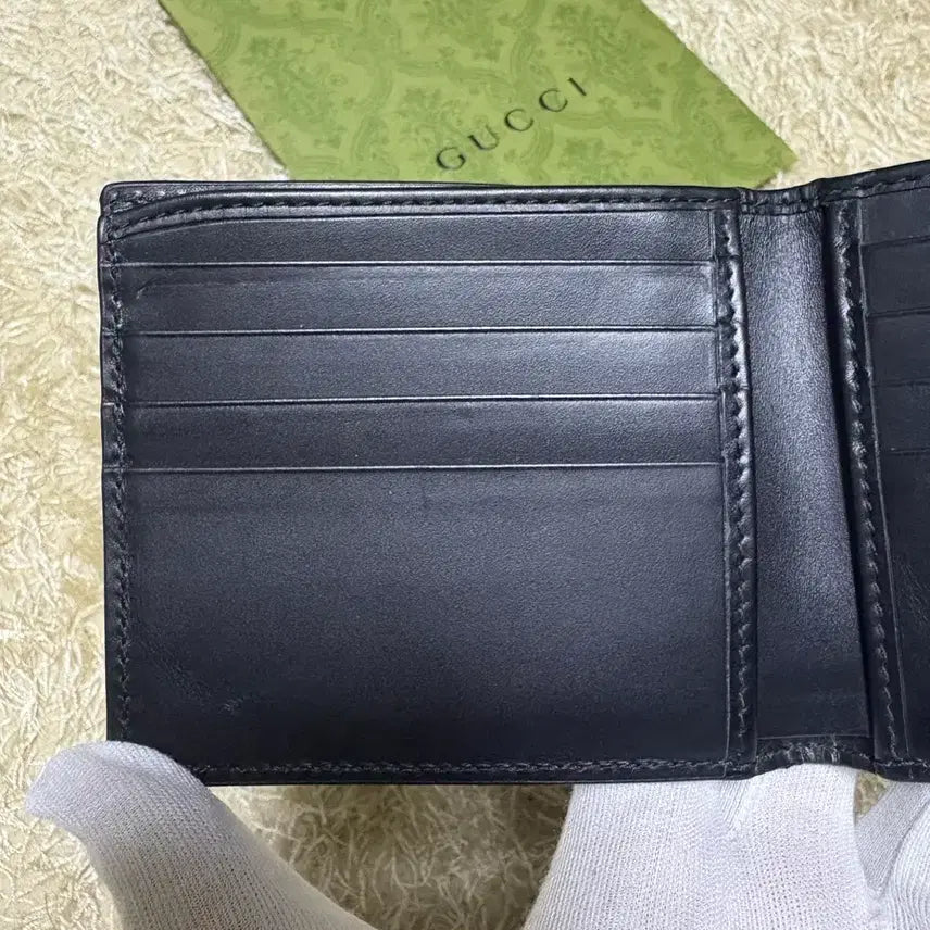 [BUNJANG] OS Gucci Snake Wallet Black / [OS] 구찌 스네이크 반지갑 블랙