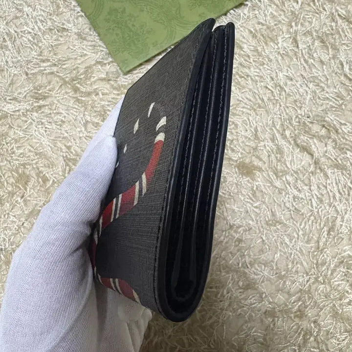 [BUNJANG] OS Gucci Snake Wallet Black / [OS] 구찌 스네이크 반지갑 블랙