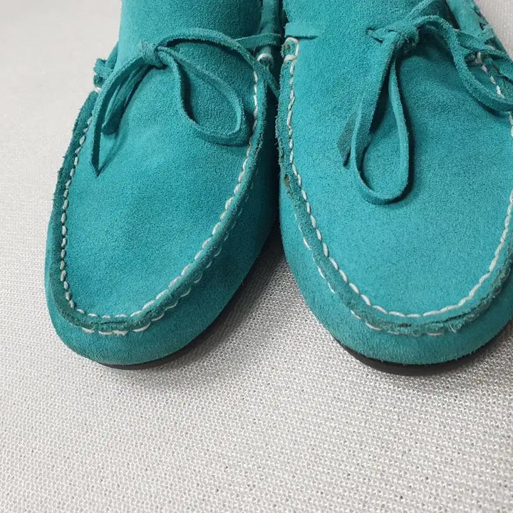 [SOLD OUT] KEVIN 스웨이드 에메랄드 로퍼 슈즈 290