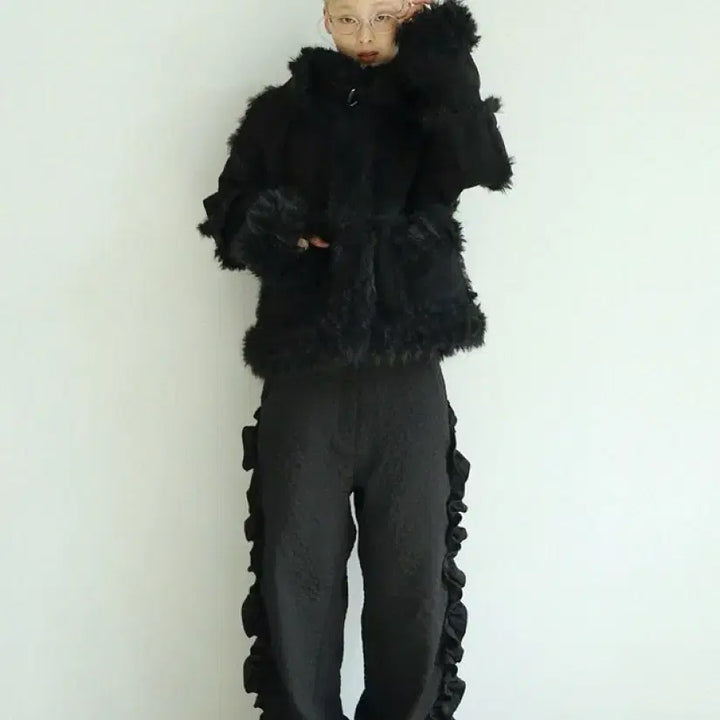 [BUNJANG] Uglyshadow Reversible Jacket Black / 어글리쉐도우 리버시블 자켓 블랙