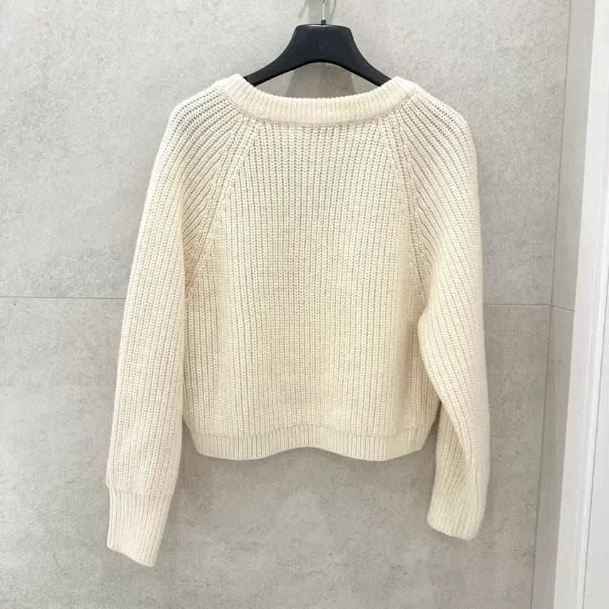 [BUNJANG] ZARA V-Neck Wool Knit Sweater / 자라 브이넥 울 니트