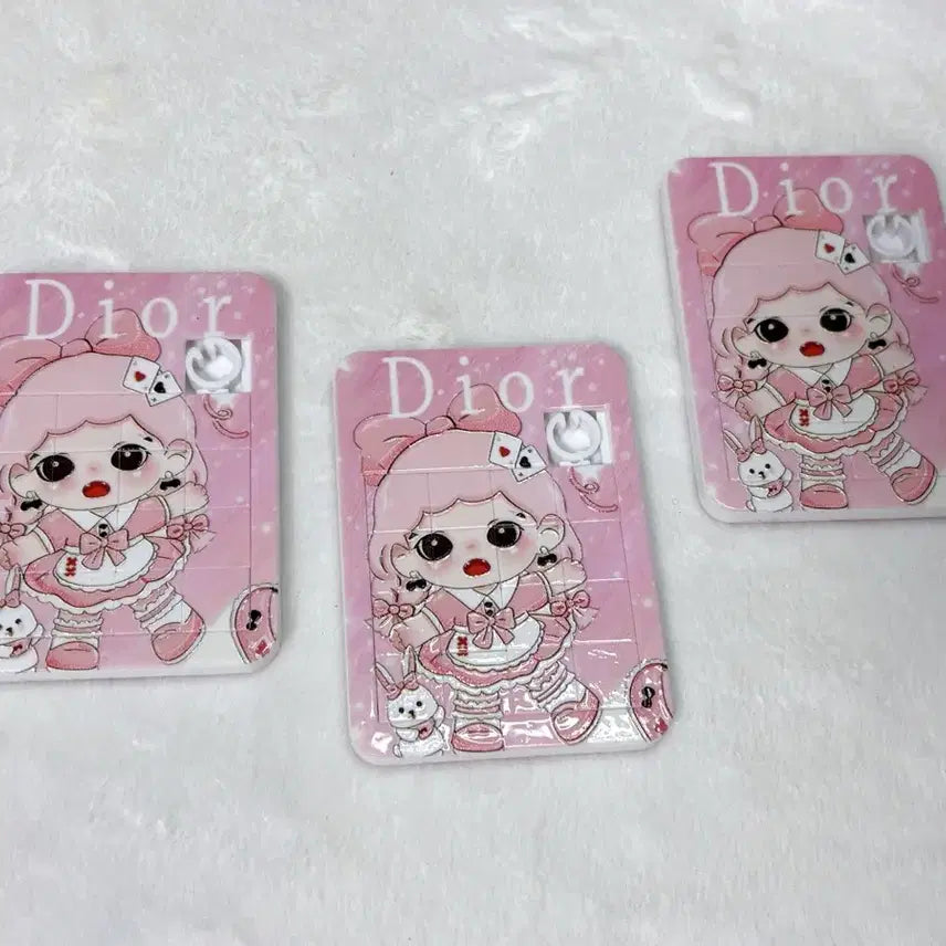 [BUNJANG] Pink Zora Puzzle Keychain / 핑크 조라 퍼즐키링