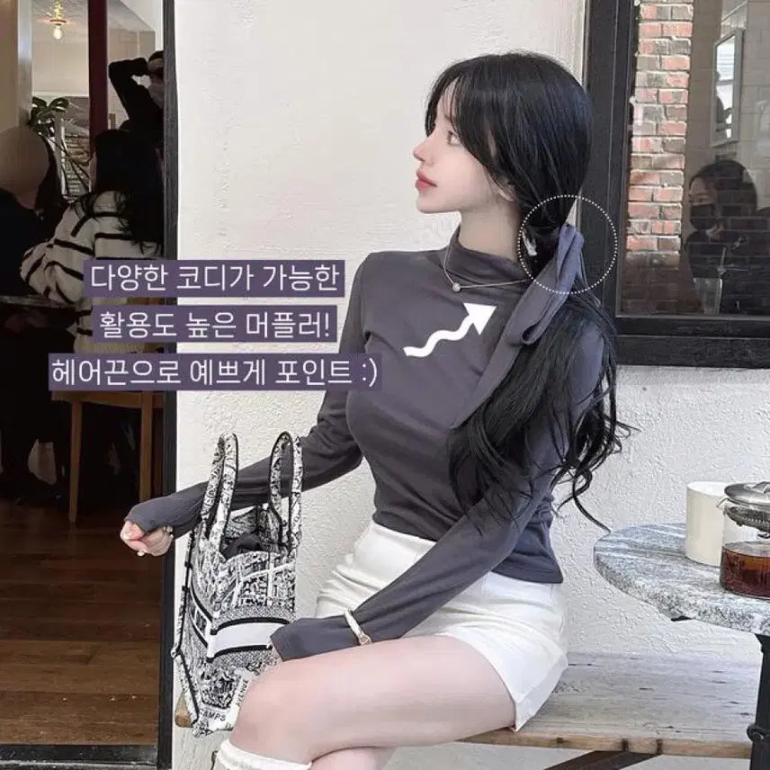 [BUNJANG] Mayoon Fleece Lined All-Purpose T-Shirt / 메이윤 23ver. [자체제작] 속기모 만능 티셔츠